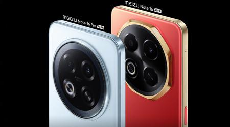 Meizu mostró los primeros renders oficiales de los smartphones Note 16 y Note 16 Pro - los gadgets se presentarán el 13 de mayo
