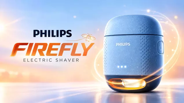 Philips Firefly: Afeitadora lista para viajar ...