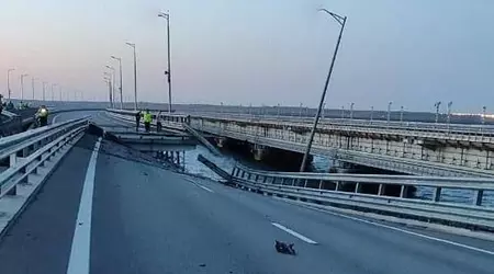 Medios de comunicación: el ataque al puente de Crimea es una operación especial del Servicio de Seguridad de Ucrania y la Armada ucraniana, el puente fue volado con la ayuda de drones marinos