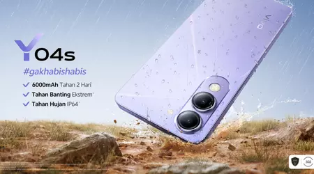 Vivo anuncia el modelo de entrada Y04s con batería de 6000mAh y certificado MIL-STD-810H