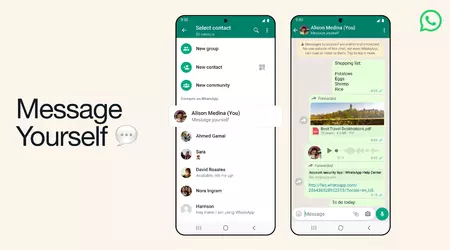 Como Telegram y Viber: WhatsApp cuenta con Message Yourself, que permite guardar enlaces, notas y archivos en la app