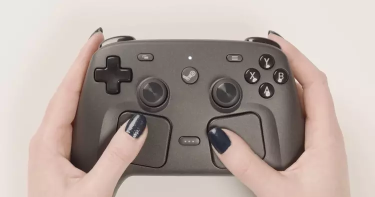 El nuevo Steam Controller se arrastra ...