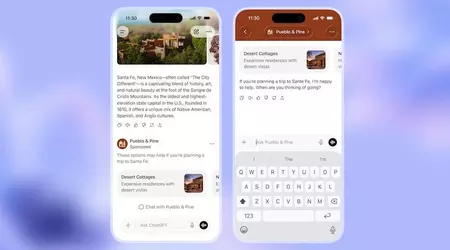 Bloques de anuncios han aparecido en los chats de ChatGPT: OpenAI prueba un nuevo formato de monetización en EE.UU.