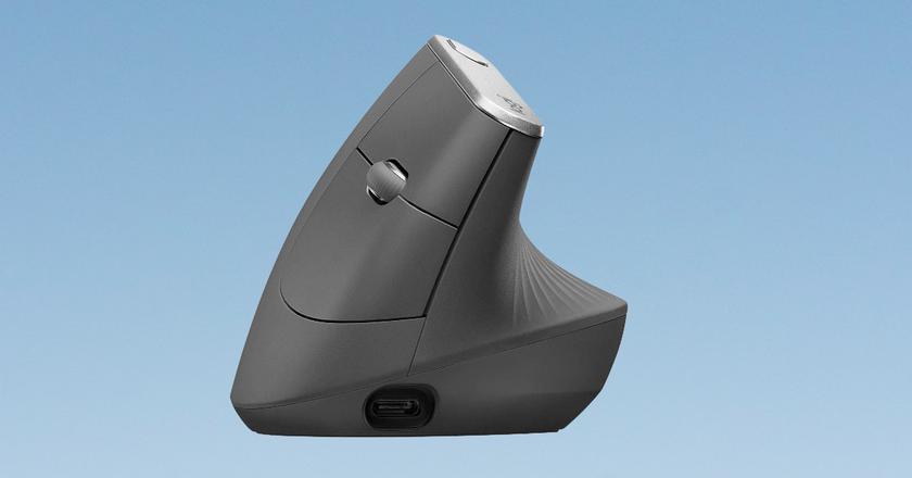 mejor mouse ergonómico inalámbrico Logitech MX Vertical