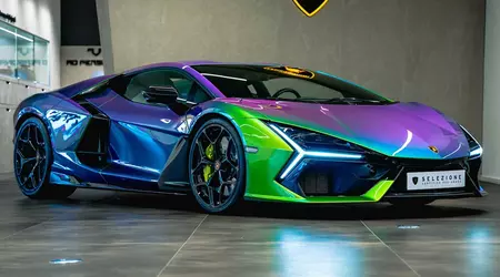 Lamborghini con el trabajo de pintura de fábrica más inusual a la venta en los Países Bajos