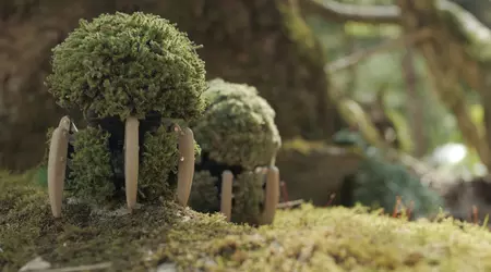 Orinal con patas: Panasonic presentó el eco-robot Umoz hecho de musgo, que se mueve por la casa en busca de condiciones cómodas