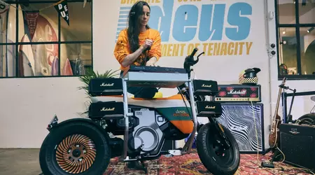 Deus Ex y BMW han hecho una bicicleta eléctrica con una consola de DJ, pero no puedes comprarla