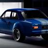 Ford Escort Mk1 RS, vista trasera