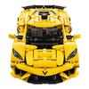 Vista lateral del modelo Lego Technic Corvette Stingray C8