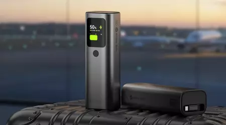 Sharge Super Energy Bar se desvela: un banco de energía compacto con una capacidad de 20,000 mAh y una potencia total de 165 W