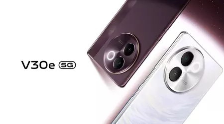 vivo V30e: Pantalla AMOLED de 120 Hz, procesador Snapdragon 6 Gen 1, cámara de 50 MP y batería de 5500 mAh por 335 €.