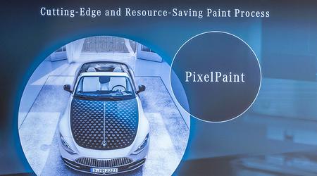Mercedes-Benz lanza PixelPaint, un análogo de la impresión por chorro de tinta para pedidos personalizados
