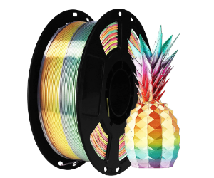 AMOLEN Seda Brillante Multi Color Filamento
