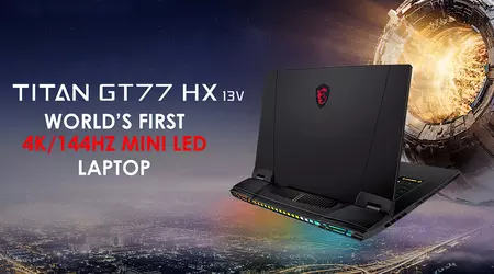 MSI Titan GT77: portátil para juegos con Core i9-13980HX, GeForce RTX 4090 y pantalla Mini LED 4K UHD de 144 Hz a 5299 €.