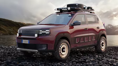 El nuevo concepto Fiat Grande Panda 4x4 es un sucesor directo del Panda 4x4 de los años 80