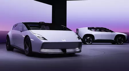 Los prototipos Honda 0 Berlina y Honda 0 SUV debutaron en el CES 2025. La producción comenzará en 2026 en la planta Honda EV Hub de Ohio