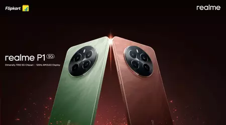Realme P1 5G: pantalla OLED de 120Hz, chip MediaTek Dimensity 7050, protección IP54 y batería de 5000mAh con carga de 45W a un precio de 190€.