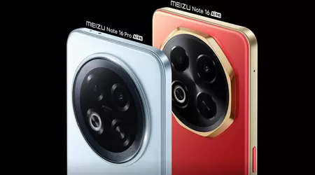 Meizu mostró los primeros renders oficiales de los smartphones Note 16 y Note 16 Pro - los gadgets se presentarán el 13 de mayo
