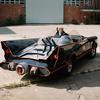 El exterior estilizado del Batmobile