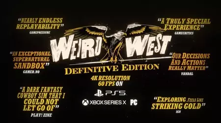 Devolver Digital ha anunciado el lanzamiento de Weird West: Definitive Edition compatible con 4K a 60 fps