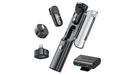 BOYA Magic - micrófono-transformador AI 4 en 1 con cancelación de ruido de hasta -40 dB anunciado