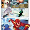 Escena del cómic DC X Sonic the Hedgehog 1