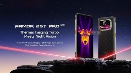 Ulefone presenta Armor 25T Pro con cámara termográfica y batería de 6500 mAh por 275 euros