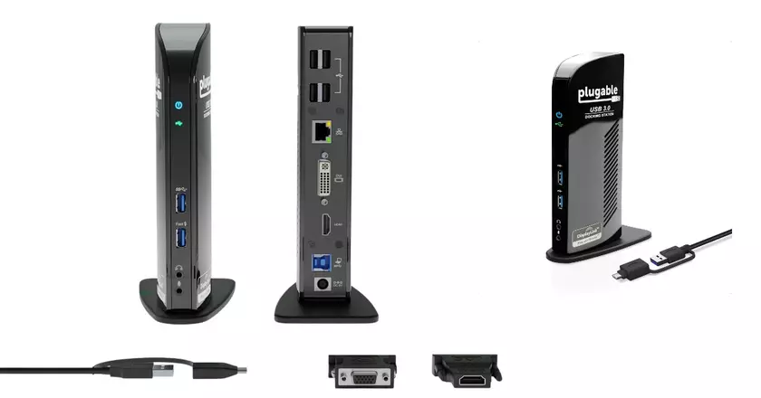 Estación de acoplamiento universal enchufable (UD-3900) para lenovo thinkpad