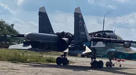 Después de los bombarderos estratégicos, los rusos empezaron a utilizar neumáticos de coche para proteger los aviones tácticos de los drones de ataque ucranianos