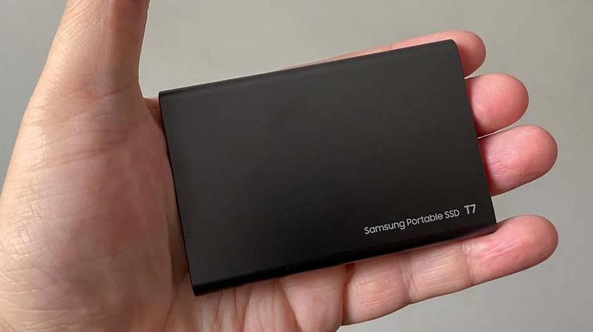 Samsung T7 disco backup fotografos