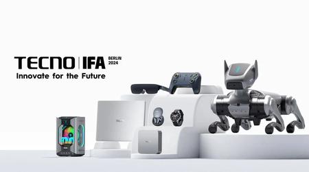 TECNO presenta un perro robot, un juego de realidad aumentada y otras novedades en IFA 2024