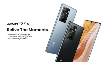 El ZTE Axon 40 Pro con chip Snapdragon 870, pantalla AMOLED de 144Hz y cámara de 108MP llega al mercado mundial