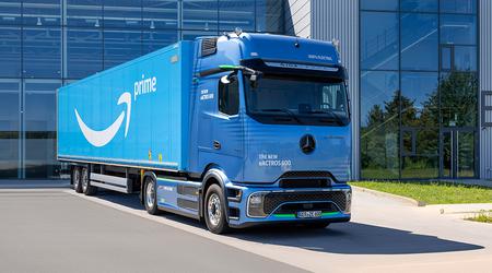 Amazon ha encargado más de 200 camiones eléctricos Mercedes-Benz eActros 600