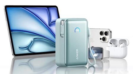 Anker lanzó la batería externa S1 con cable retráctil, pantalla y capacidad de 10,000 mAh