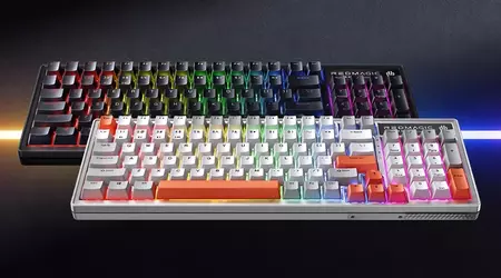 nubia presenta el teclado mecánico Red Magic E-sports con teclas extraíbles, retroiluminación RGB y tiempo de respuesta de 1 ms