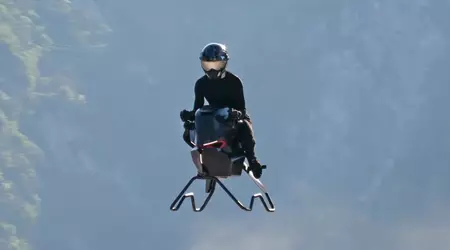 Las motos voladoras de Star Wars ya no son una fantasía: el ingeniero polaco presenta el innovador vehículo volador Volonaut Airbike