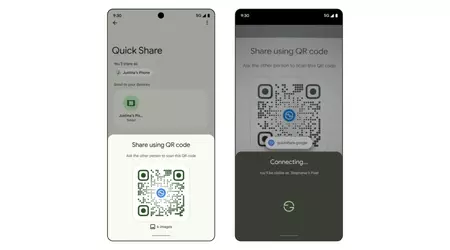 Google empieza a compartir archivos con códigos QR en Quick Share