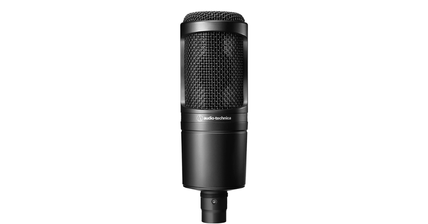 Audio-Technica AT2020 micrófono de condensador para grabar voces