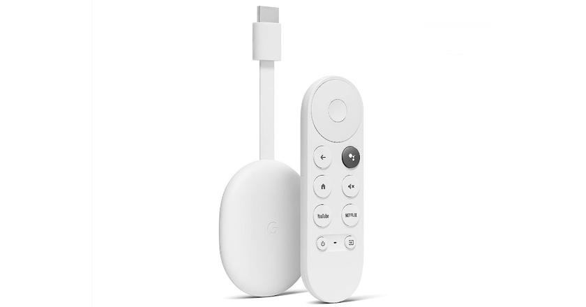 Chromecast with Google TV 4K mejor dispositivo de streaming para televisión
