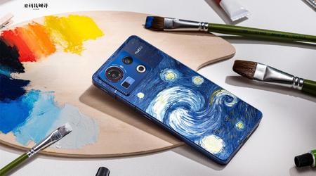 ZTE Nubia Z40S Pro Starry Night Edition: Smartphone de edición limitada con la "Noche estrellada" de Van Gogh en la parte trasera