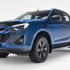 Imagen del Isuzu D-Max EV en Azul Noruego con acentos negros