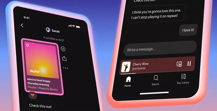 Spotify añade mensajería directa: comparte música ...