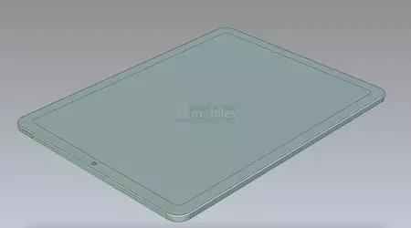 Touch ID, puerto USB-C y pantalla grande: El iPad Air de 12,9 pulgadas se muestra en renders CAD