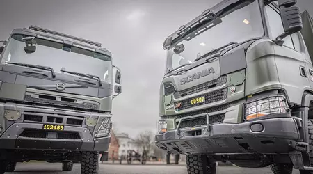 Suecia encarga 775 camiones Scania y Volvo para su ejército por 1.400 millones de coronas