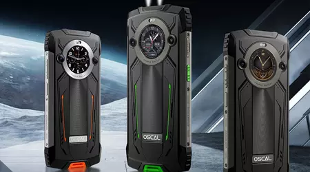 Lanzamiento del smartphone robusto Blackview Oscal Pilot 2: 2 pantallas, 2 linternas, batería de 8800 mAh y temperatura de -20ºC a 60ºC