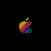 Miniatura del Fondo de Pantalla del 50º Aniversario de Apple en Modo Oscuro