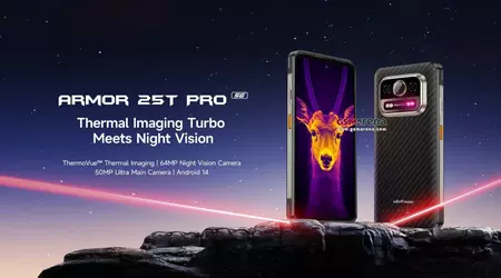 Ulefone presenta Armor 25T Pro con cámara termográfica y batería de 6500 mAh por 275 euros