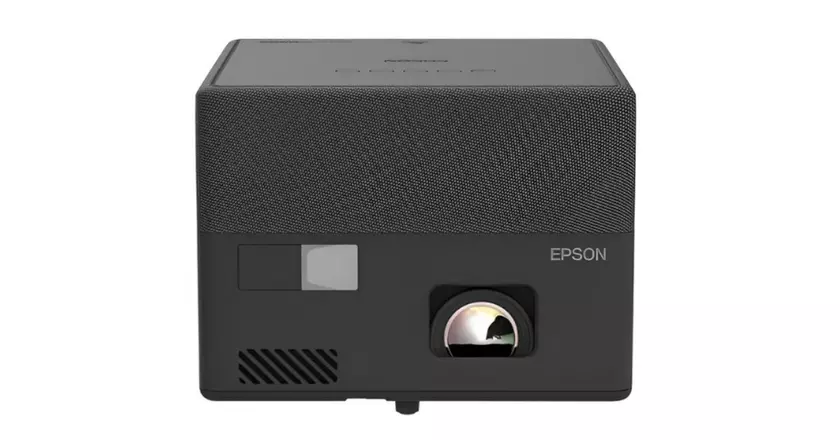 Epson EpiqVision Mini EF12 proyector en habitacion