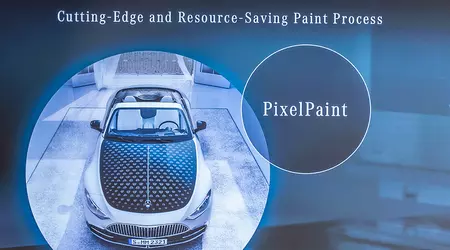 Mercedes-Benz lanza PixelPaint, un análogo de la impresión por chorro de tinta para pedidos personalizados