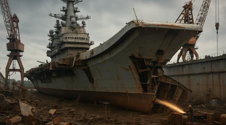 El almirante Kuznetsov podría ser enviado a la chatarra: Rusia detiene la reparación de su único portaaviones crucero